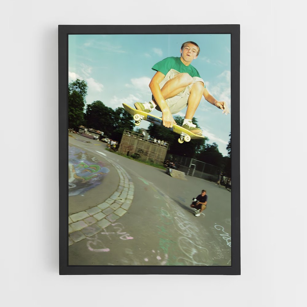 Poster Trickster Reynolds – affiche Skateboard (vue 2)